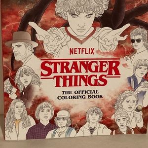Netflix Stranger Things official coloring book